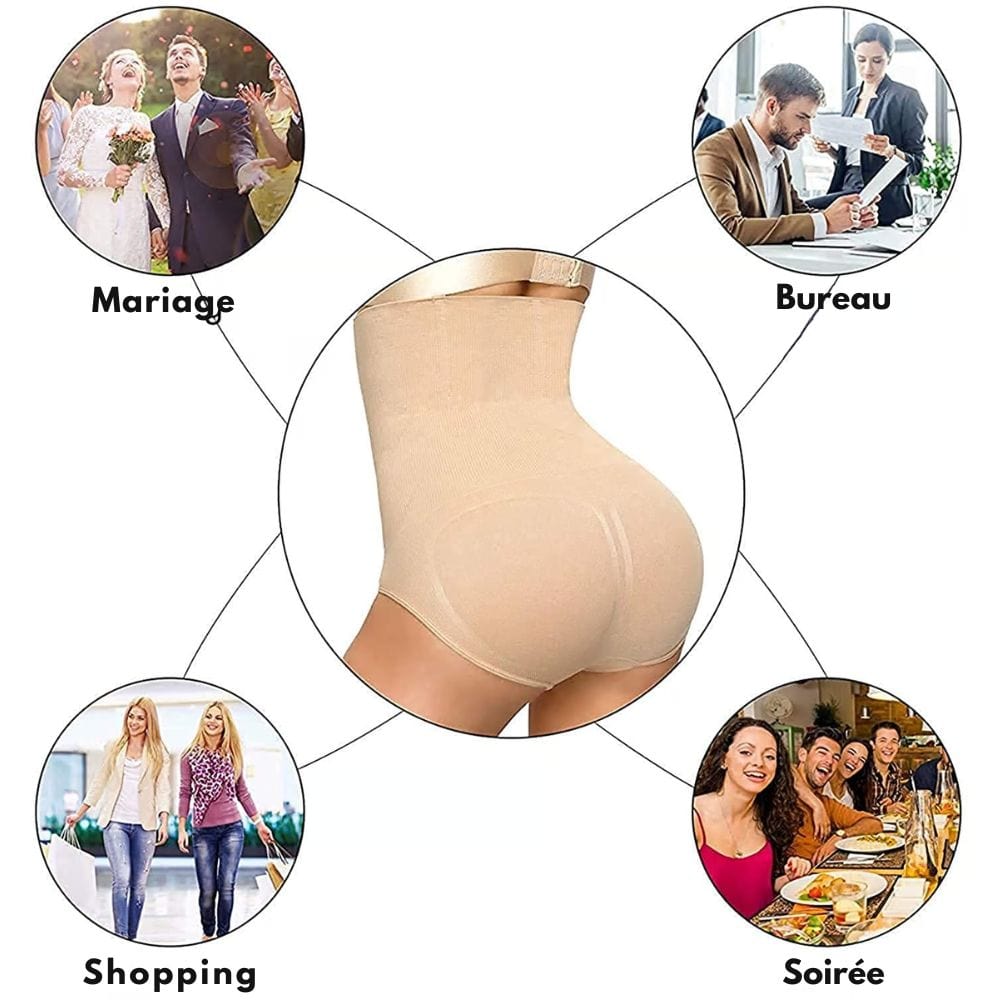 Culotte gainante ventre-plat immédiat