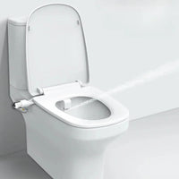 Ultra-Thin Non-Electric Dual Nozzle Bidet Attachment Adjustable Water Pressure Ideal for Pregnant Women